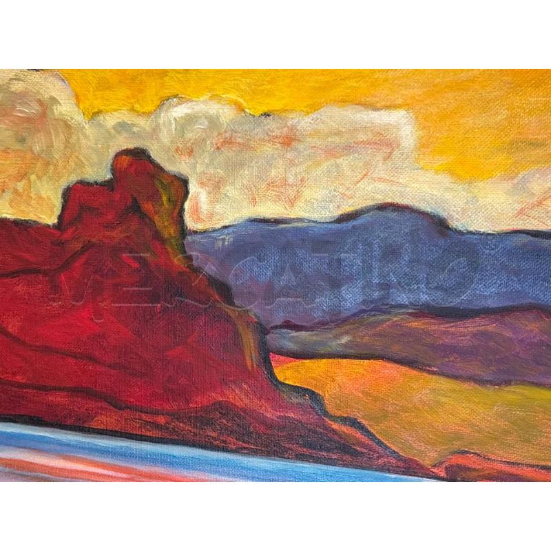 QUADRO TELA  PAESAGGIO | Mercatino dell'Usato Pomezia 2