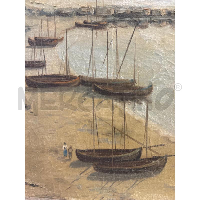 QUADRO VECCHIO 113 X 73 CM MARINA | Mercatino dell'Usato Pomezia 3