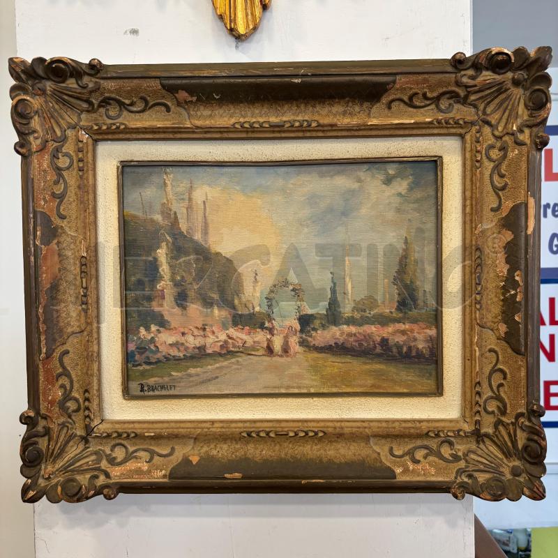 QUADRO VECCHIO BRACHELET CORNICE DA RIVEDERE | Mercatino dell'Usato Pomezia 1