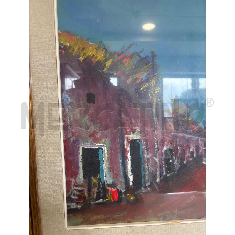 QUADRO  CASE DONNA VESTITO ROSSO | Mercatino dell'Usato Pomezia 3