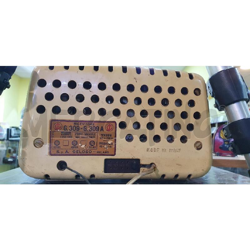 RADIO VINTAGE GELOSO G.309 | Mercatino dell'Usato Pomezia 3