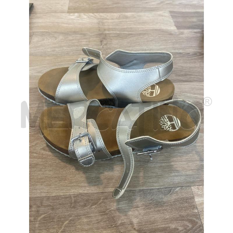 SANDALI DONNA ARGENTATI TIMBERLAND | Mercatino dell'Usato Pomezia 1