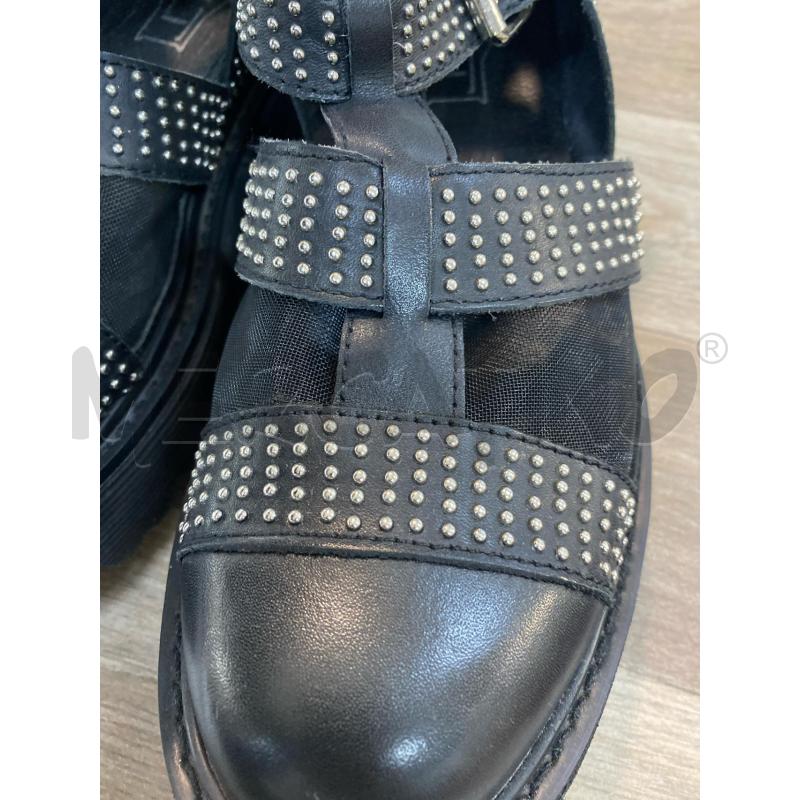 SANDALI DONNA CULT NERO CON BORCHE  | Mercatino dell'Usato Pomezia 3