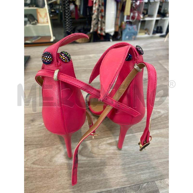 SANDALI DONNA FUXIA MARC ELLIS FASCIA BLU VERDE  | Mercatino dell'Usato Pomezia 2
