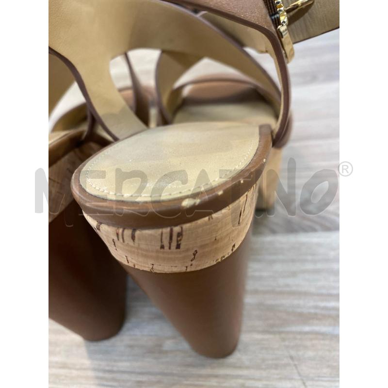 SANDALI DONNA MARRONE SUGHERO MICHAEL KORS  | Mercatino dell'Usato Pomezia 2