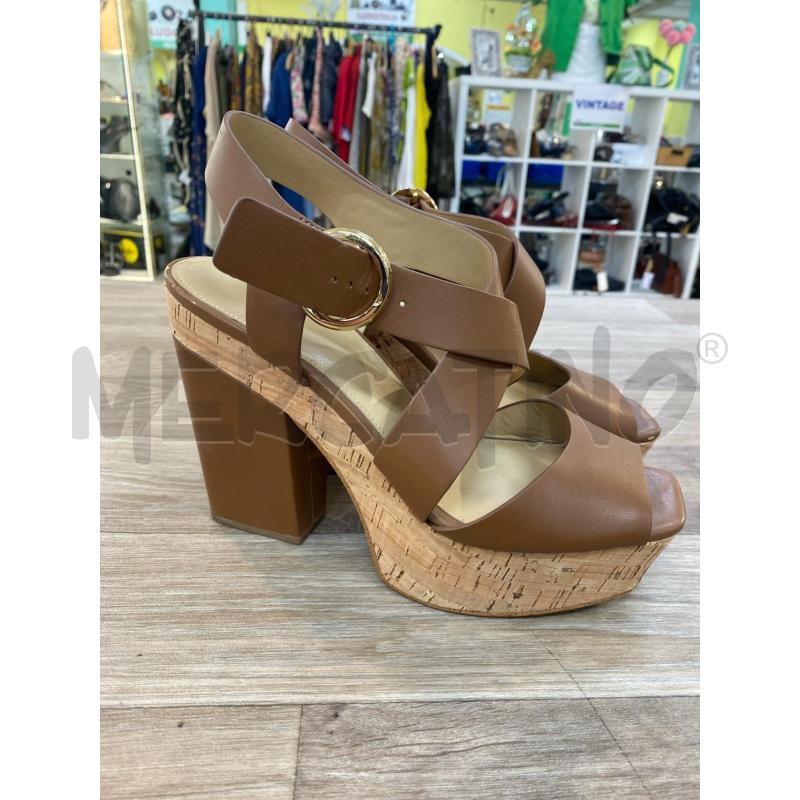 SANDALI DONNA MARRONE SUGHERO MICHAEL KORS  | Mercatino dell'Usato Pomezia 4