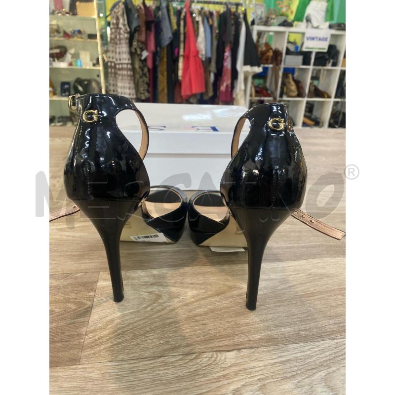 SANDALI DONNA NERI LUCIDI GUESS | Mercatino dell'Usato Pomezia 3