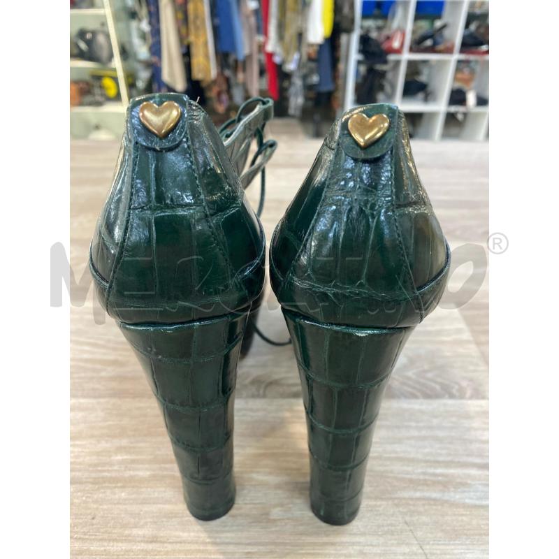 SANDALI DONNA PELLE VERDI TWIN SET | Mercatino dell'Usato Pomezia 2