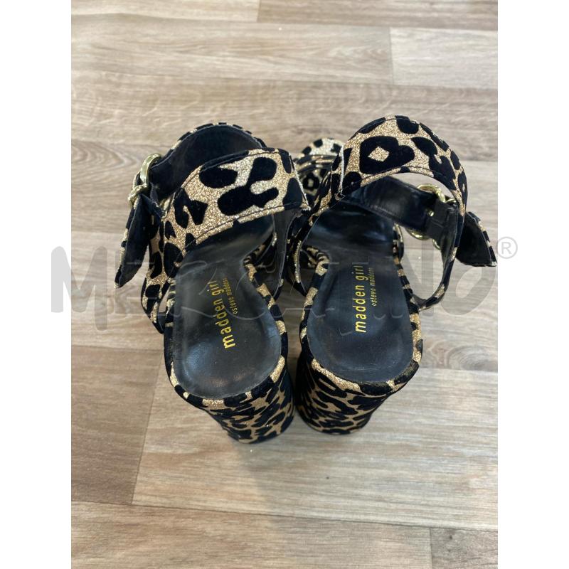 SANDALI DONNA STEVE MADDEN LEOPARDATO TACCO ALRGO | Mercatino dell'Usato Pomezia 2