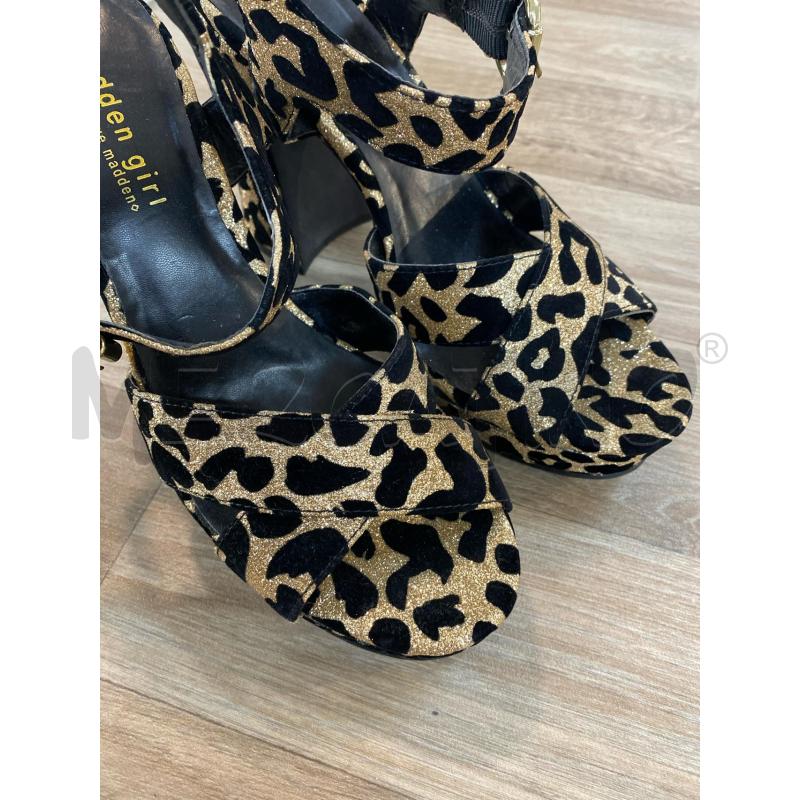 SANDALI DONNA STEVE MADDEN LEOPARDATO TACCO ALRGO | Mercatino dell'Usato Pomezia 4