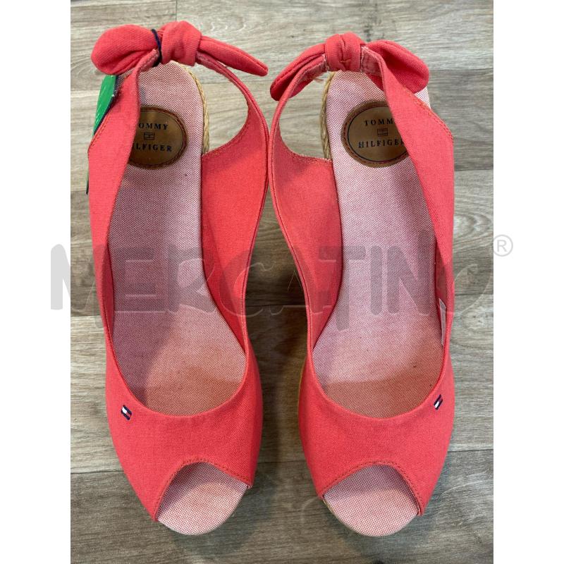 SANDALI DONNA TOMMY HILFIGER ESPADRILLAS CORALLO CORDA | Mercatino dell'Usato Pomezia 2