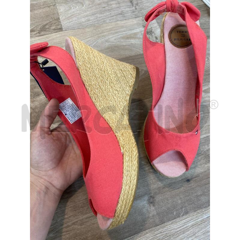 SANDALI DONNA TOMMY HILFIGER ESPADRILLAS CORALLO CORDA | Mercatino dell'Usato Pomezia 3