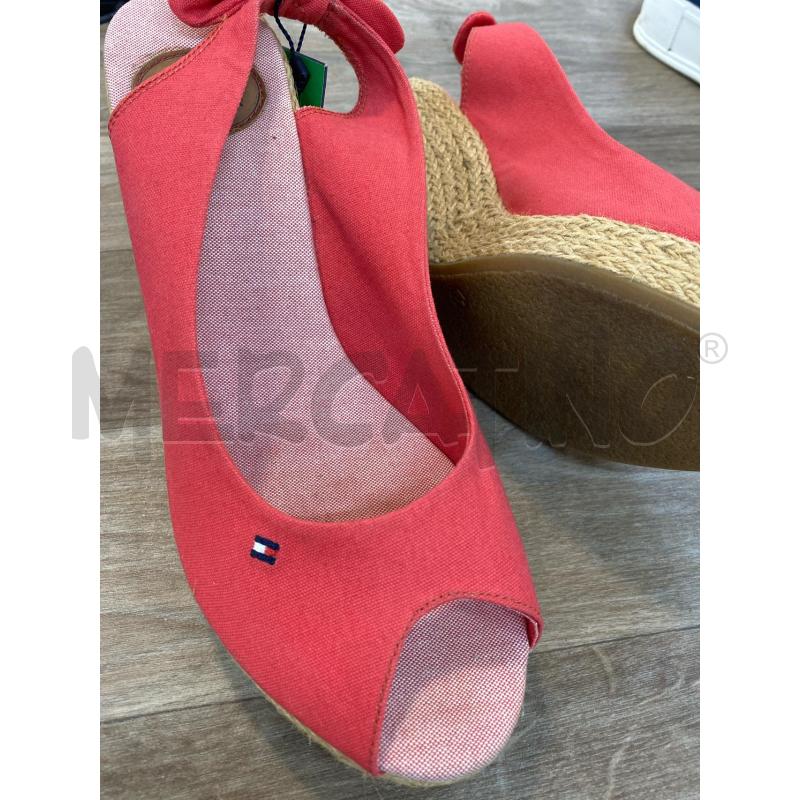 SANDALI DONNA TOMMY HILFIGER ESPADRILLAS CORALLO CORDA | Mercatino dell'Usato Pomezia 5