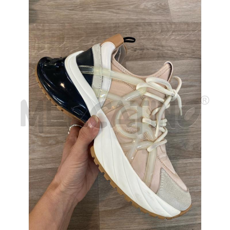 SCARPE DONNA ARIEL PINKO SNEAKERS ROSA PANNA | Mercatino dell'Usato Pomezia 1