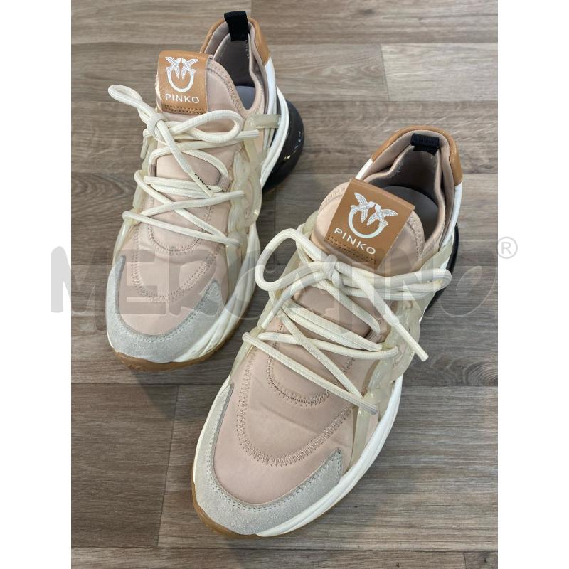 SCARPE DONNA ARIEL PINKO SNEAKERS ROSA PANNA | Mercatino dell'Usato Pomezia 2