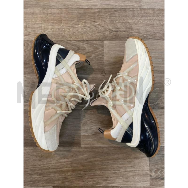 SCARPE DONNA ARIEL PINKO SNEAKERS ROSA PANNA | Mercatino dell'Usato Pomezia 3
