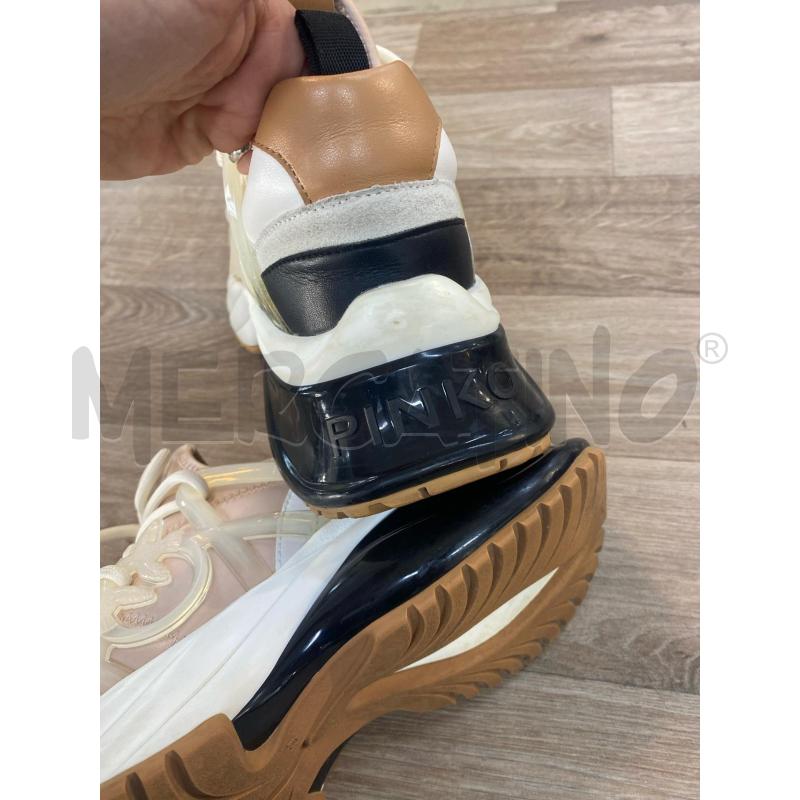 SCARPE DONNA ARIEL PINKO SNEAKERS ROSA PANNA | Mercatino dell'Usato Pomezia 4