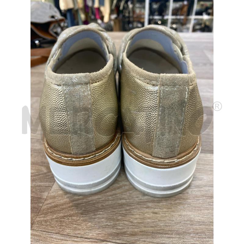 SCARPE DONNA BALDININI ORO MOCASSINO FIOCCO | Mercatino dell'Usato Pomezia 3