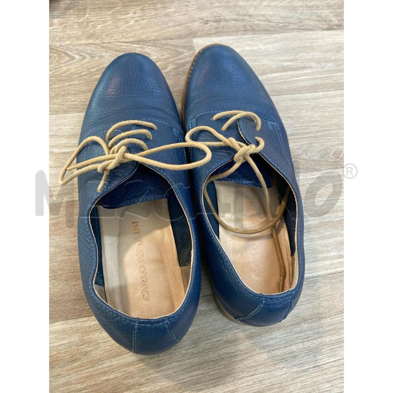 SCARPE DONNA CARLO PAZOLINI BLU BEIGE IN PELLE | Mercatino dell'Usato Pomezia 3