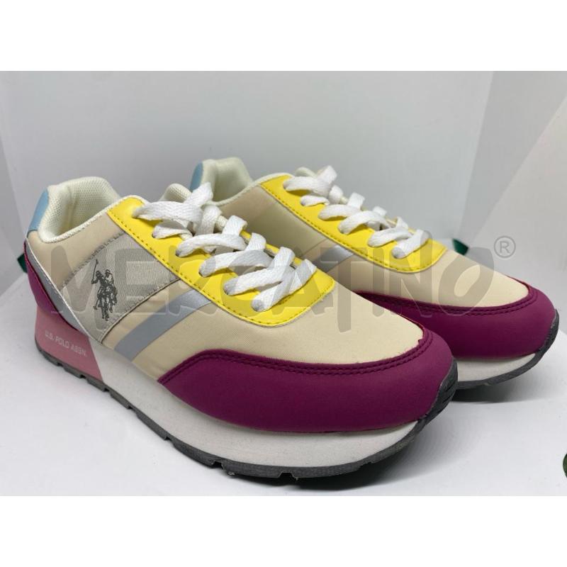 SCARPE DONNA GIALLINE FUXIA US POLO ASSN | Mercatino dell'Usato Pomezia 1