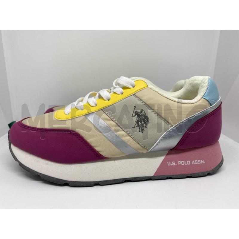 SCARPE DONNA GIALLINE FUXIA US POLO ASSN | Mercatino dell'Usato Pomezia 2