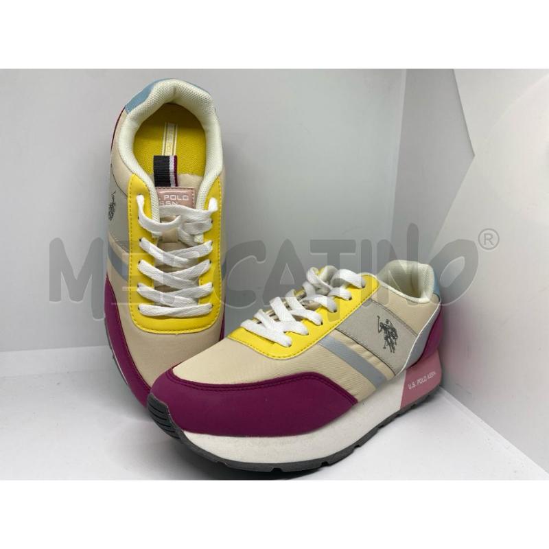 SCARPE DONNA GIALLINE FUXIA US POLO ASSN | Mercatino dell'Usato Pomezia 3