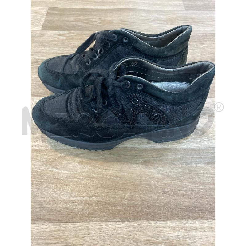 SCARPE DONNA HOGAN NERE SCAM STRASS | Mercatino dell'Usato Pomezia 1