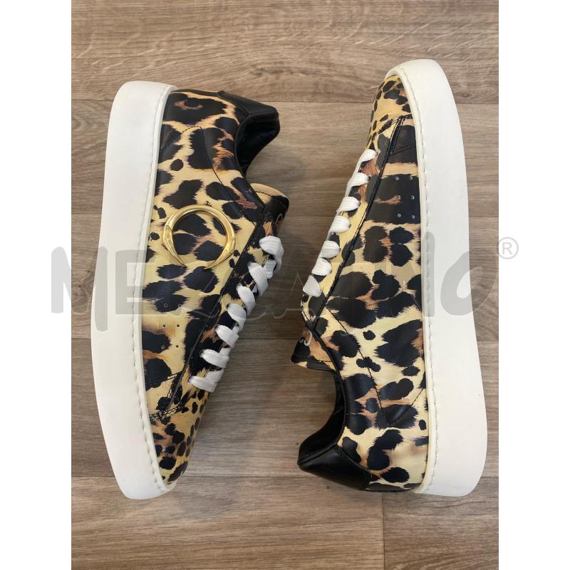 SCARPE DONNA LEOPARDATE ROBERTO CAVALLI PELLE | Mercatino dell'Usato Pomezia 5