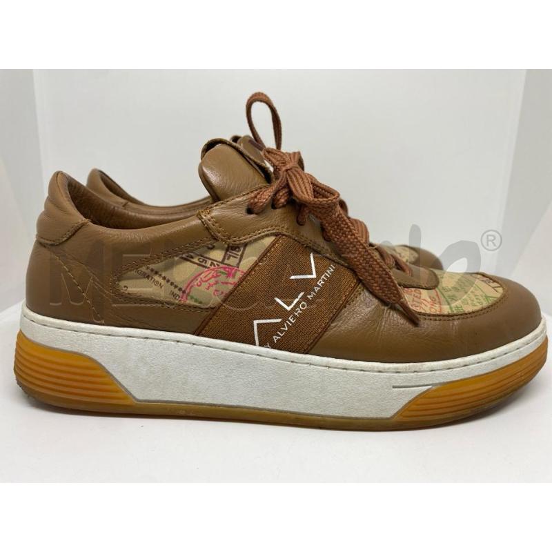 SCARPE DONNA MARRONE PELLE ALVIERO MARTINI | Mercatino dell'Usato Pomezia 2