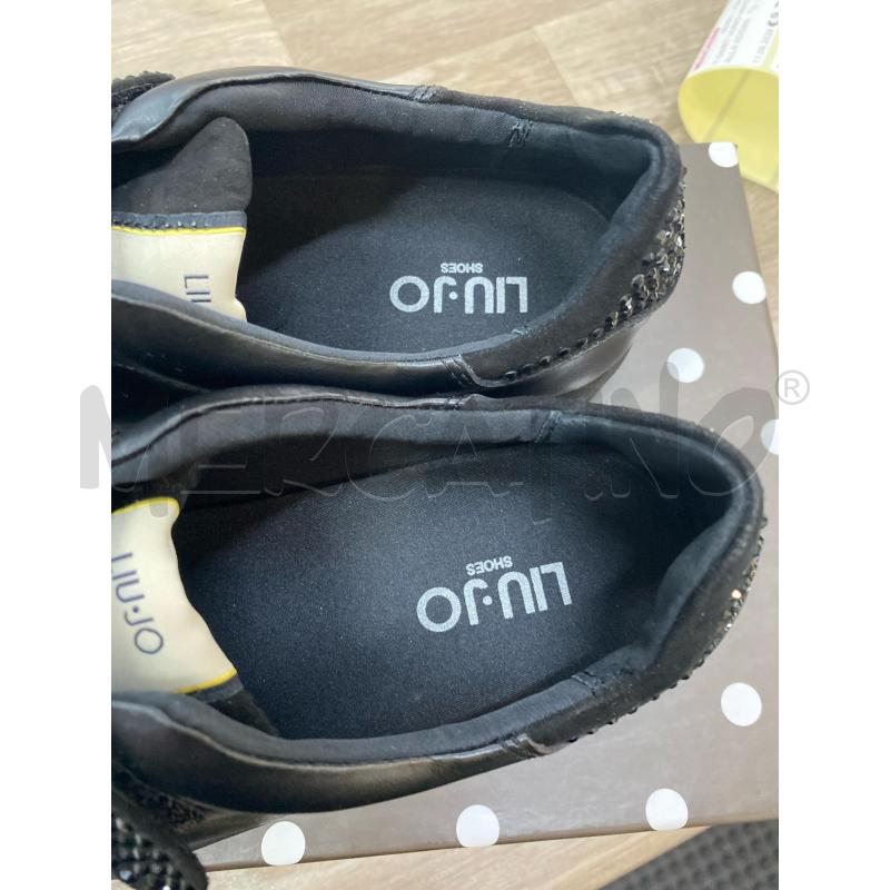 SCARPE DONNA NERE STRAPPI STRASS LIU JO | Mercatino dell'Usato Pomezia 4