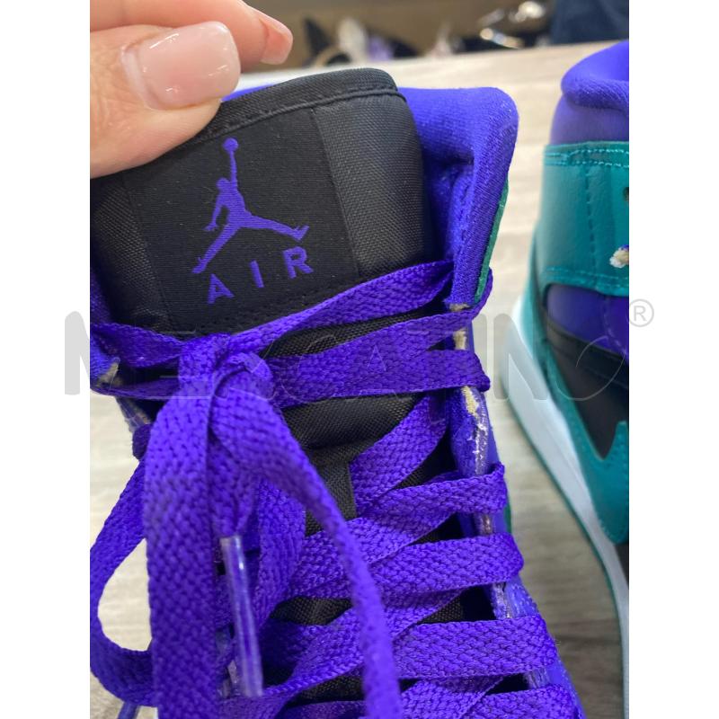 SCARPE DONNA NIKE AIR JORDAN VIOLA VERDE | Mercatino dell'Usato Pomezia 2