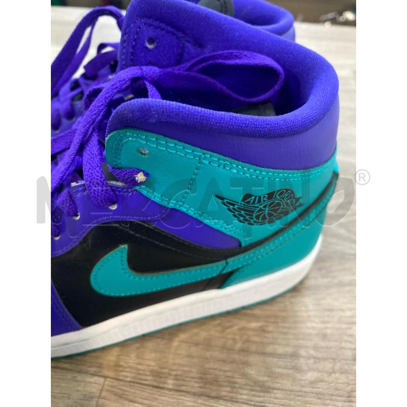 SCARPE DONNA NIKE AIR JORDAN VIOLA VERDE | Mercatino dell'Usato Pomezia 3