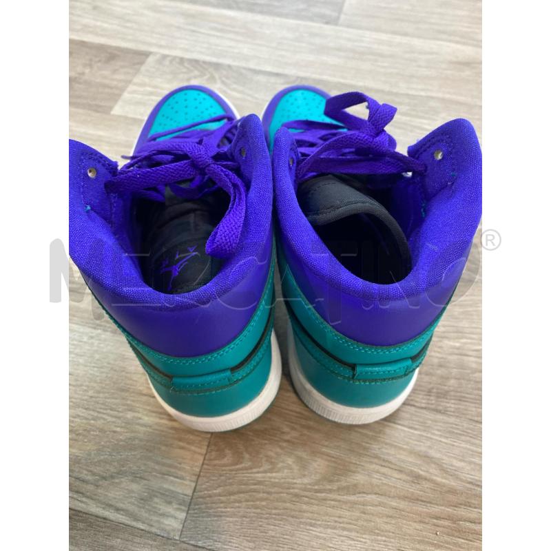 SCARPE DONNA NIKE AIR JORDAN VIOLA VERDE | Mercatino dell'Usato Pomezia 4