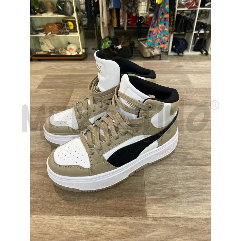 SCARPE DONNA PUMA BIANCHE BEIGE NERE PLATFORM CAVIGLI ALTA | Mercatino dell'Usato Pomezia 1