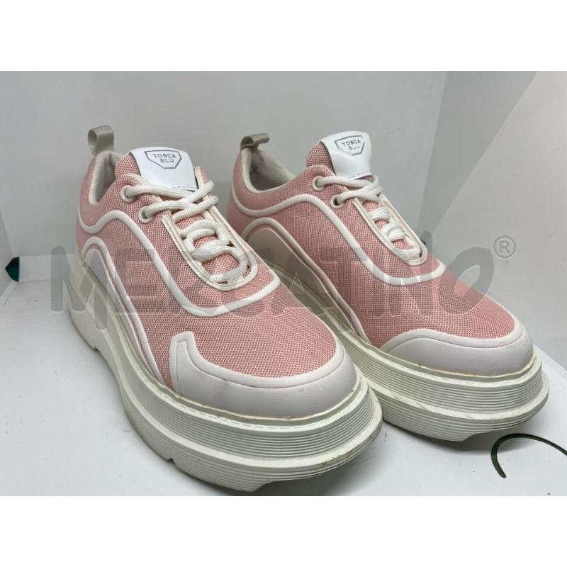 SCARPE DONNA ROSA BIANCHE TOSCA BLU SNEAKERS | Mercatino dell'Usato Pomezia 2