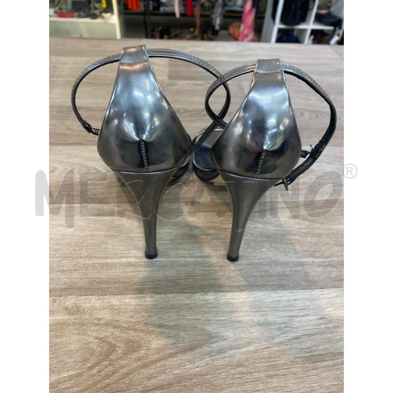 SCARPE DONNA SANDALI STEVE MADDEN ARGENTATO | Mercatino dell'Usato Pomezia 3