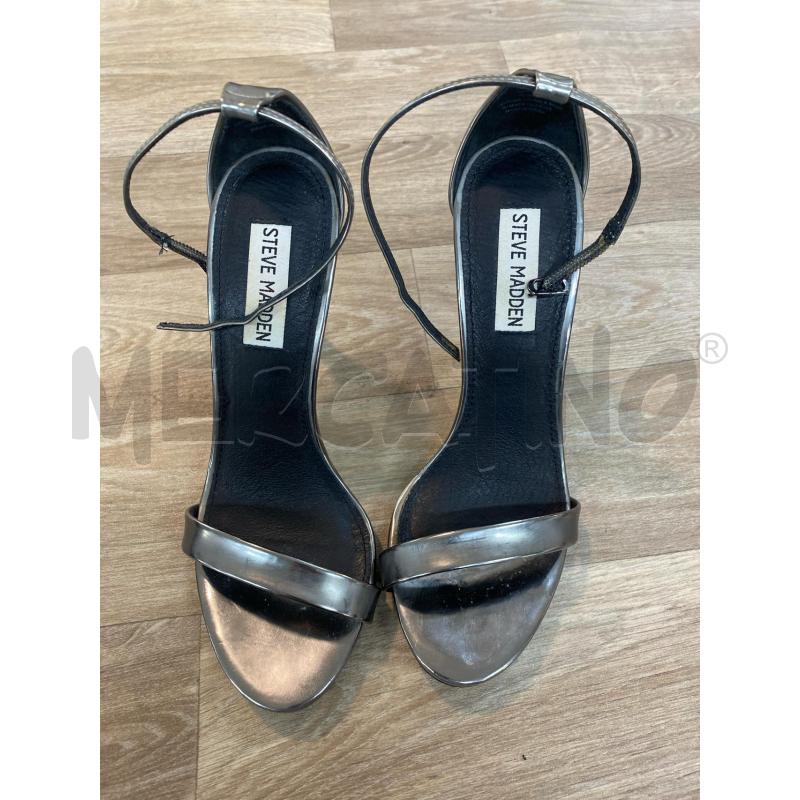 SCARPE DONNA SANDALI STEVE MADDEN ARGENTATO | Mercatino dell'Usato Pomezia 4