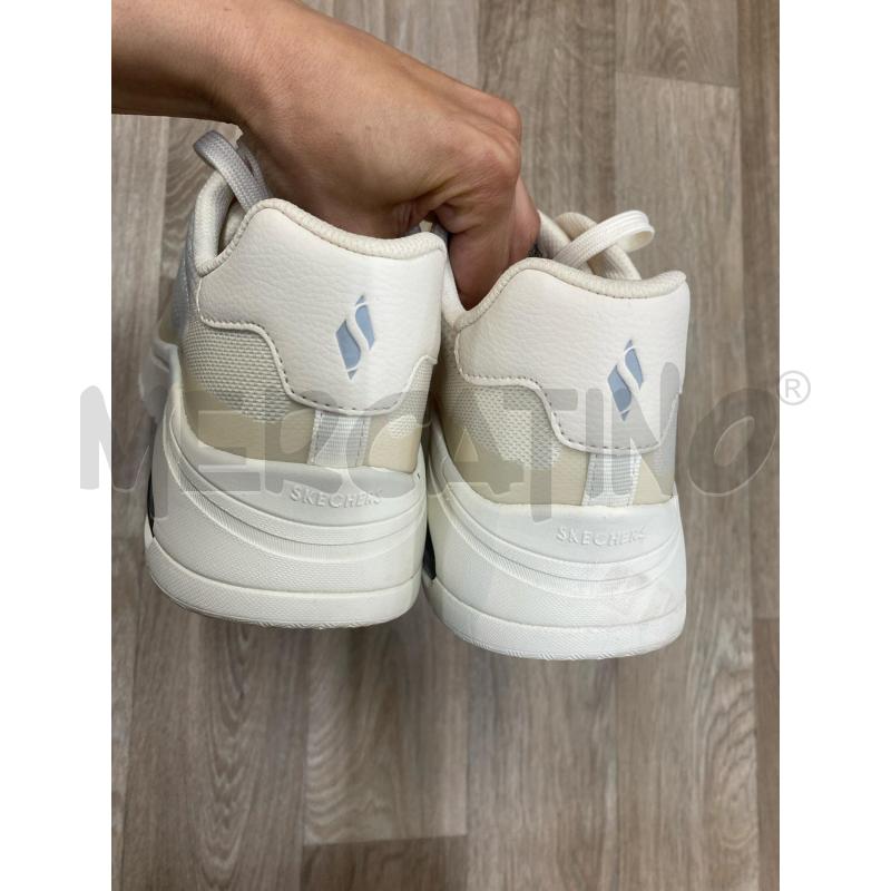 SCARPE DONNA SKETCHERS BEIGE TELA  | Mercatino dell'Usato Pomezia 5