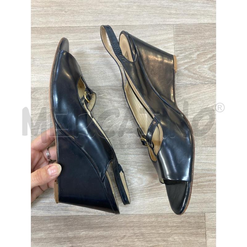 SCARPE DONNA TOSCA BLU NERE FIBIETTA DORATA  | Mercatino dell'Usato Pomezia 5