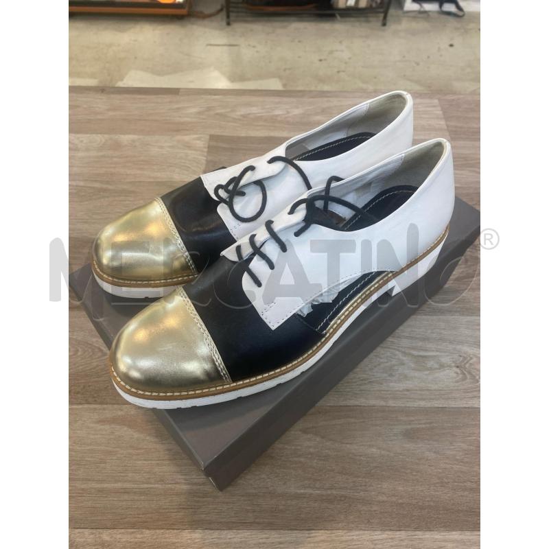 SCARPE DONNA TOSCA BLU PUNTA DORATA BIANCO NERO | Mercatino dell'Usato Pomezia 1