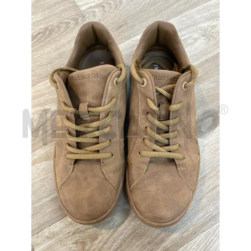 SCARPE DONNA TRUSSARDI MARRONE ECOPELLE | Mercatino dell'Usato Pomezia 3