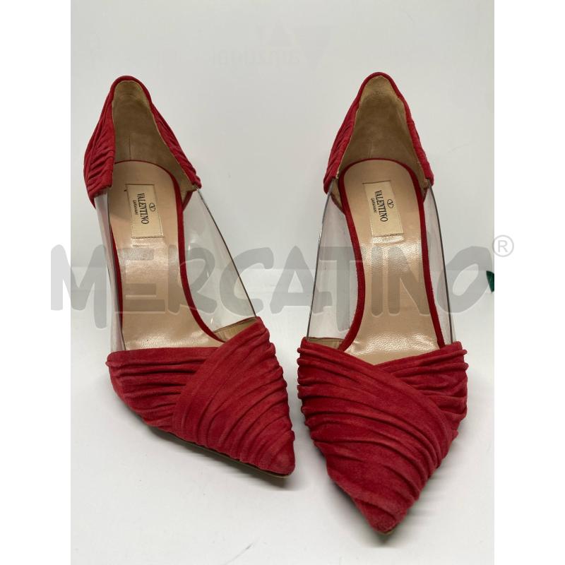 SCARPE DONNA VALENTINO GARAVANI ROSSO  | Mercatino dell'Usato Pomezia 1