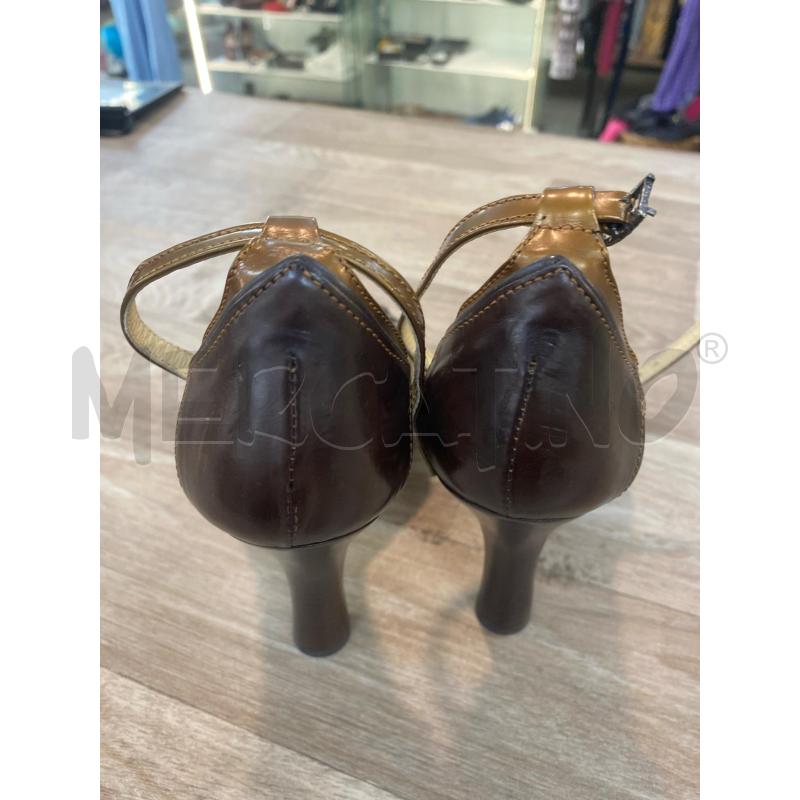 SCARPE DONNA VINT MARRONE PELLE DEBUT | Mercatino dell'Usato Pomezia 3