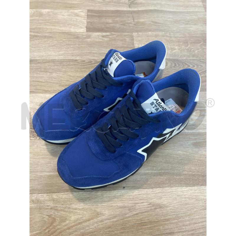 SCARPE UNISEX ATLANTIC STARS BLU GRIGIO STELLE NERE | Mercatino dell'Usato Pomezia 1