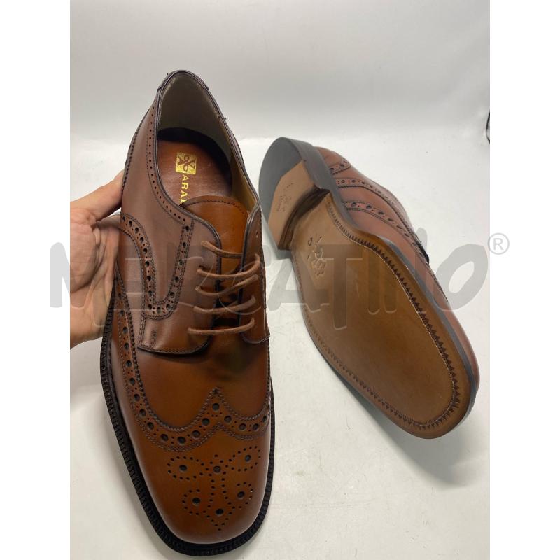 SCARPE UOMO DERBY ARALDO MARRONI | Mercatino dell'Usato Pomezia 4