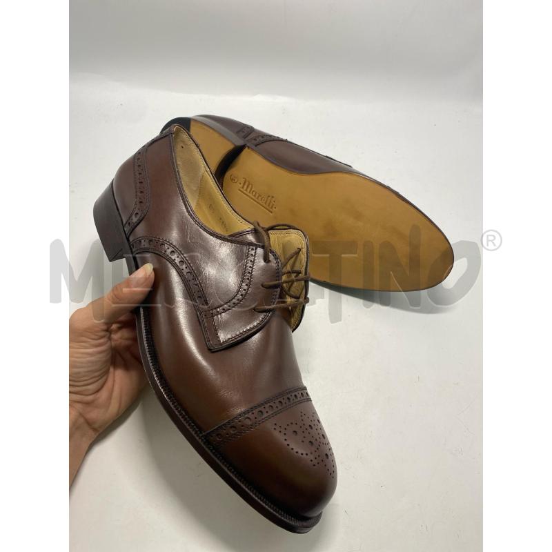 SCARPE UOMO DERBY MARELLI MARRONI MADE IN  ITALY | Mercatino dell'Usato Pomezia 3