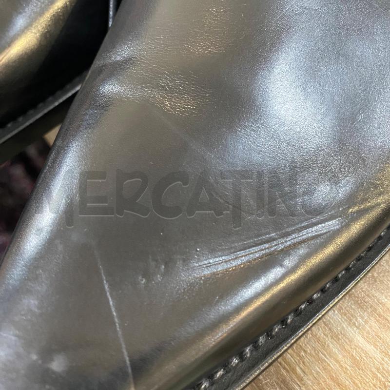 SCARPE UOMO DOLCE&GABBANA IN PELLE NERE A PUNTA | Mercatino dell'Usato Pomezia 4