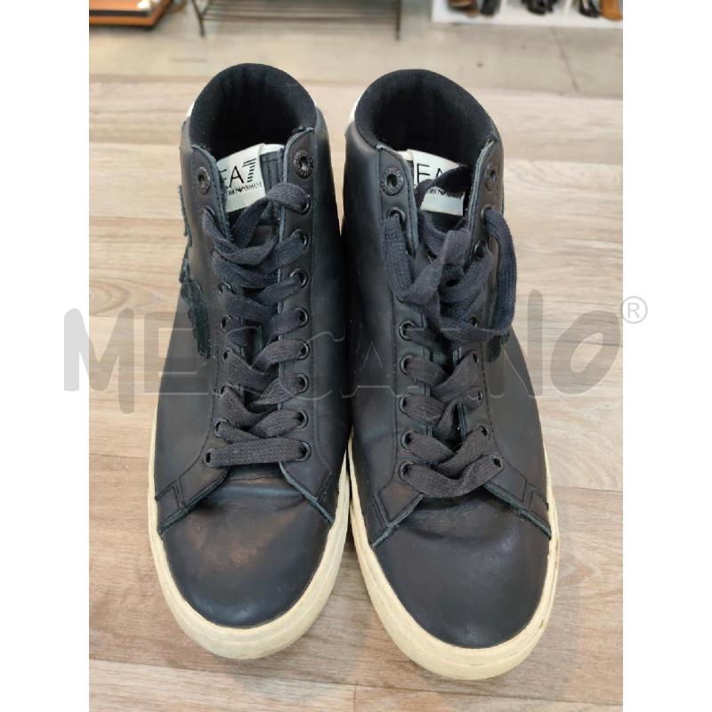 SCARPE UOMO EMPORIO ARMANI NERE ALTE | Mercatino dell'Usato Pomezia 2