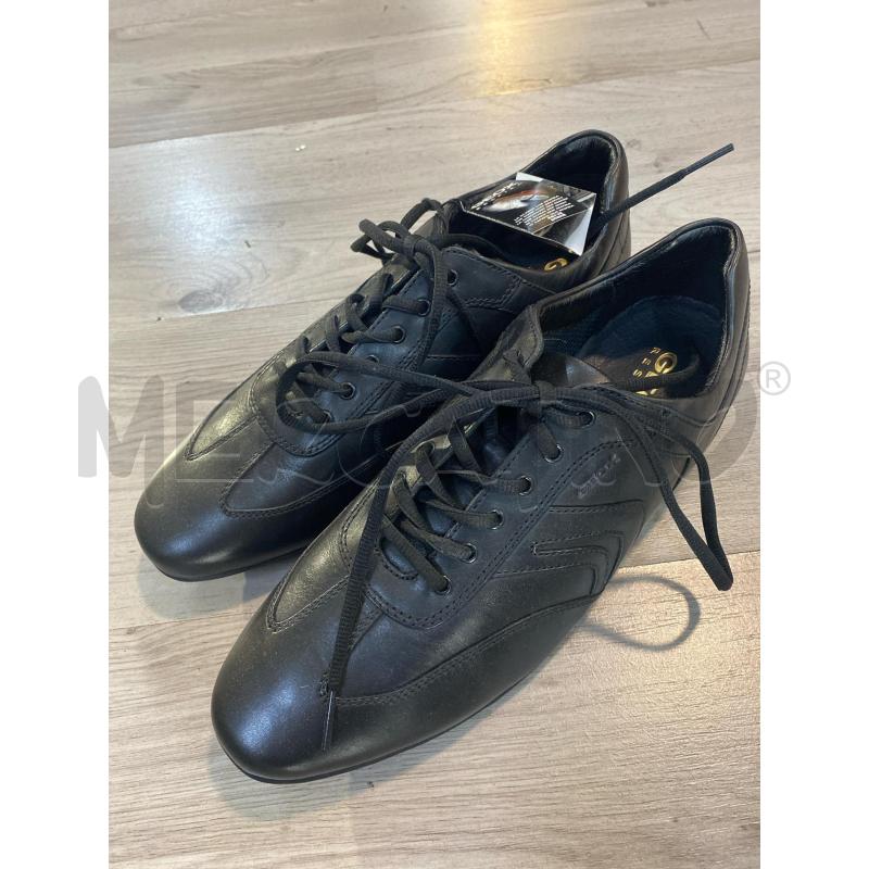 SCARPE UOMO GEOX IN PELLE NERE AFFUSOLATE | Mercatino dell'Usato Pomezia 1
