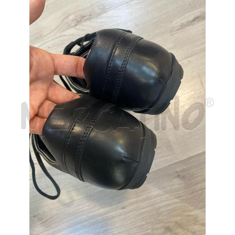 SCARPE UOMO GEOX IN PELLE NERE AFFUSOLATE | Mercatino dell'Usato Pomezia 4